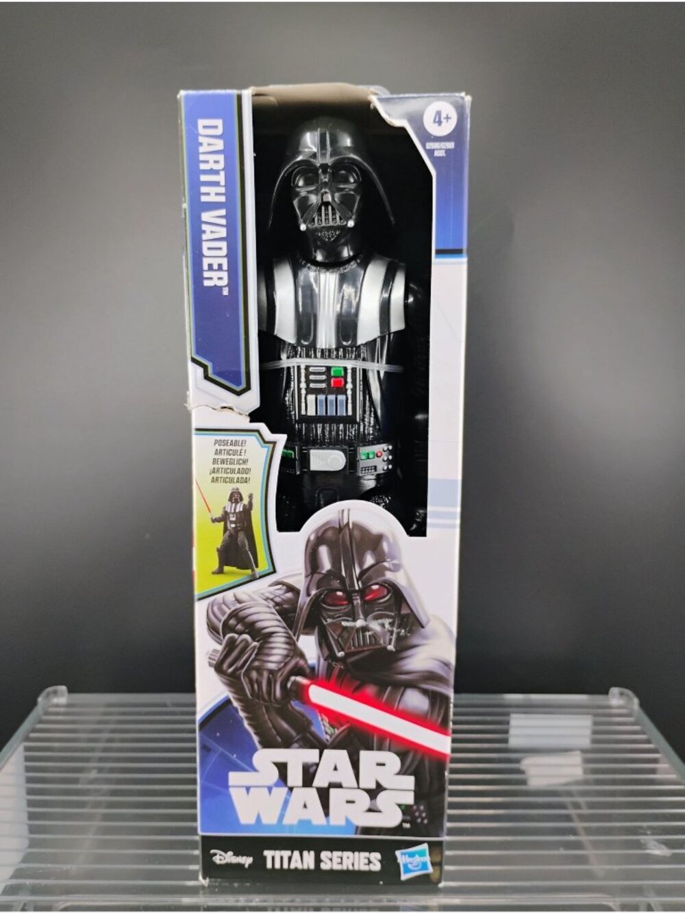 Star Wars Darth Vader Action Figure Titan Series Poseable Toy
